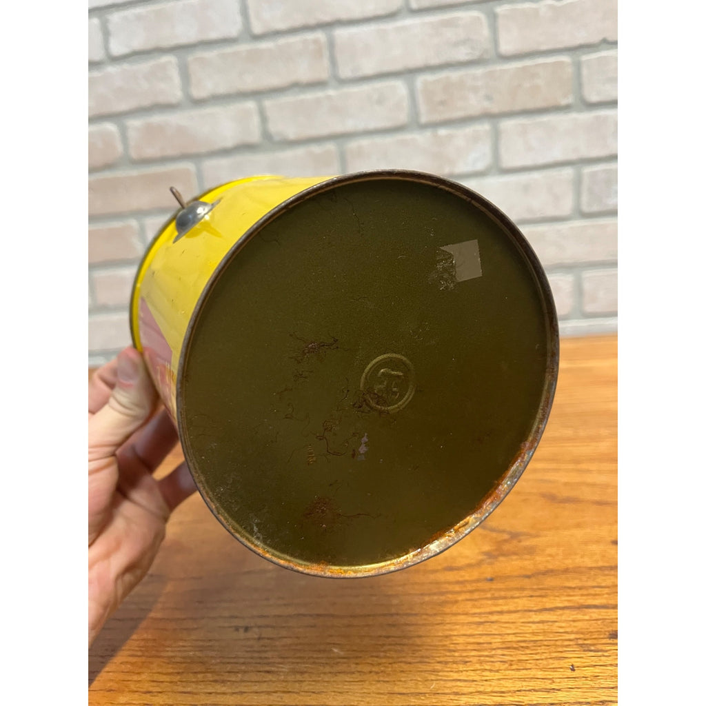 Vintage Stoppenbachs Rendered 2 Lb Pure Lard Jefferson Wi Advertising Pail Can