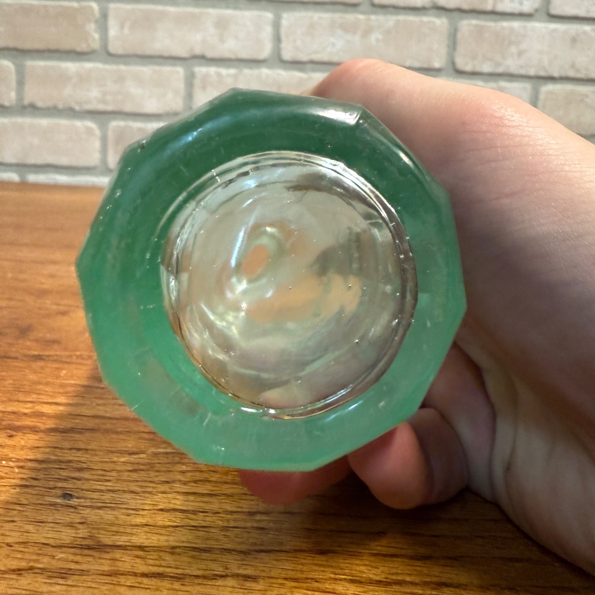 RARE Antique H. Degner-- West Bend, Wis -- Hutchinson Soda Blob Bottle WI