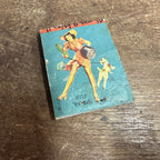 Vintage Charming Bar Tavern Little Chute Wis Advertising Matchbook Cover 1940s
