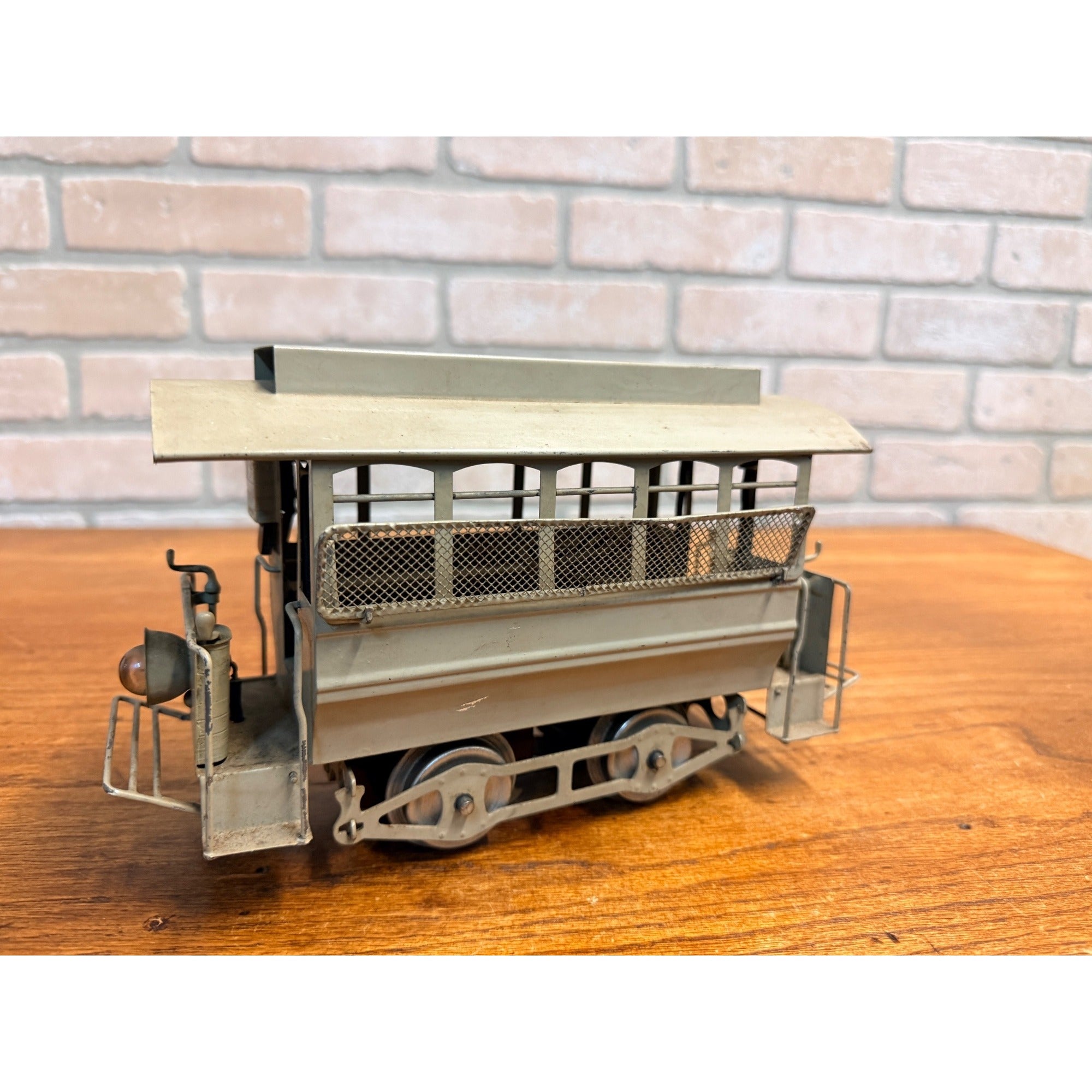 RARE Vintage 1900s Carlisle & Finch Railway Trolley Toy