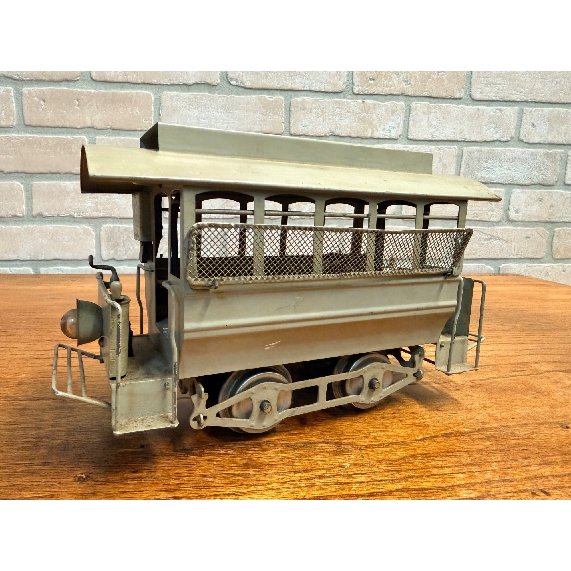 RARE Vintage 1900s Carlisle & Finch Railway Trolley Toy
