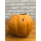 Antique Original Large German Halloween 7.5" Jack O' Lantern JOL Vintage