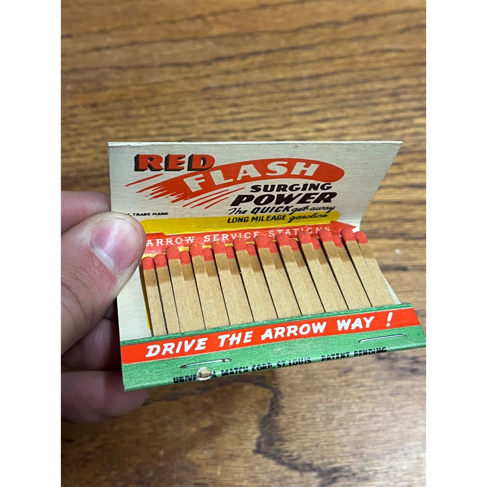 Vintage Arrow Service Stations Pennsylvania Motor Oil Matchbooks Advertising