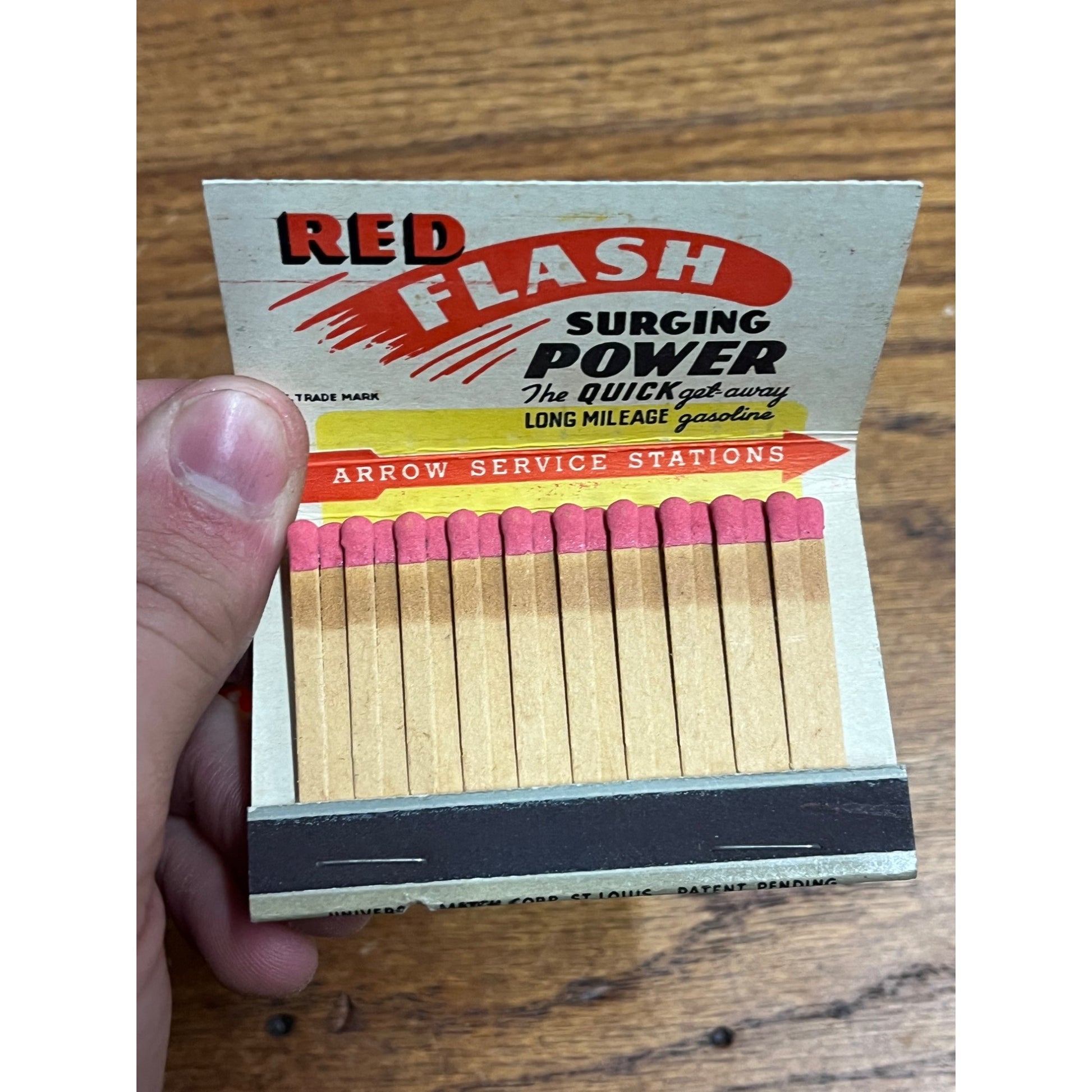 Vintage Arrow Service Stations Pennsylvania Motor Oil Matchbooks Advertising