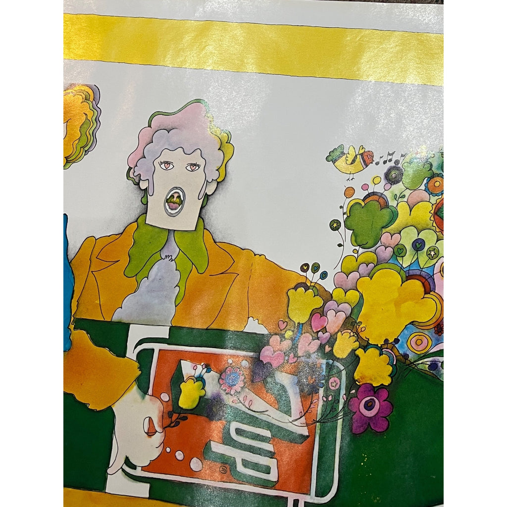 RARE Vintage 1960s 7UP Uncola Poster Kim Whitesides Beatles Un & Un Is Too