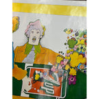 RARE Vintage 1960s 7UP Uncola Poster Kim Whitesides Beatles Un & Un Is Too