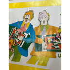 RARE Vintage 1960s 7UP Uncola Poster Kim Whitesides Beatles Un & Un Is Too
