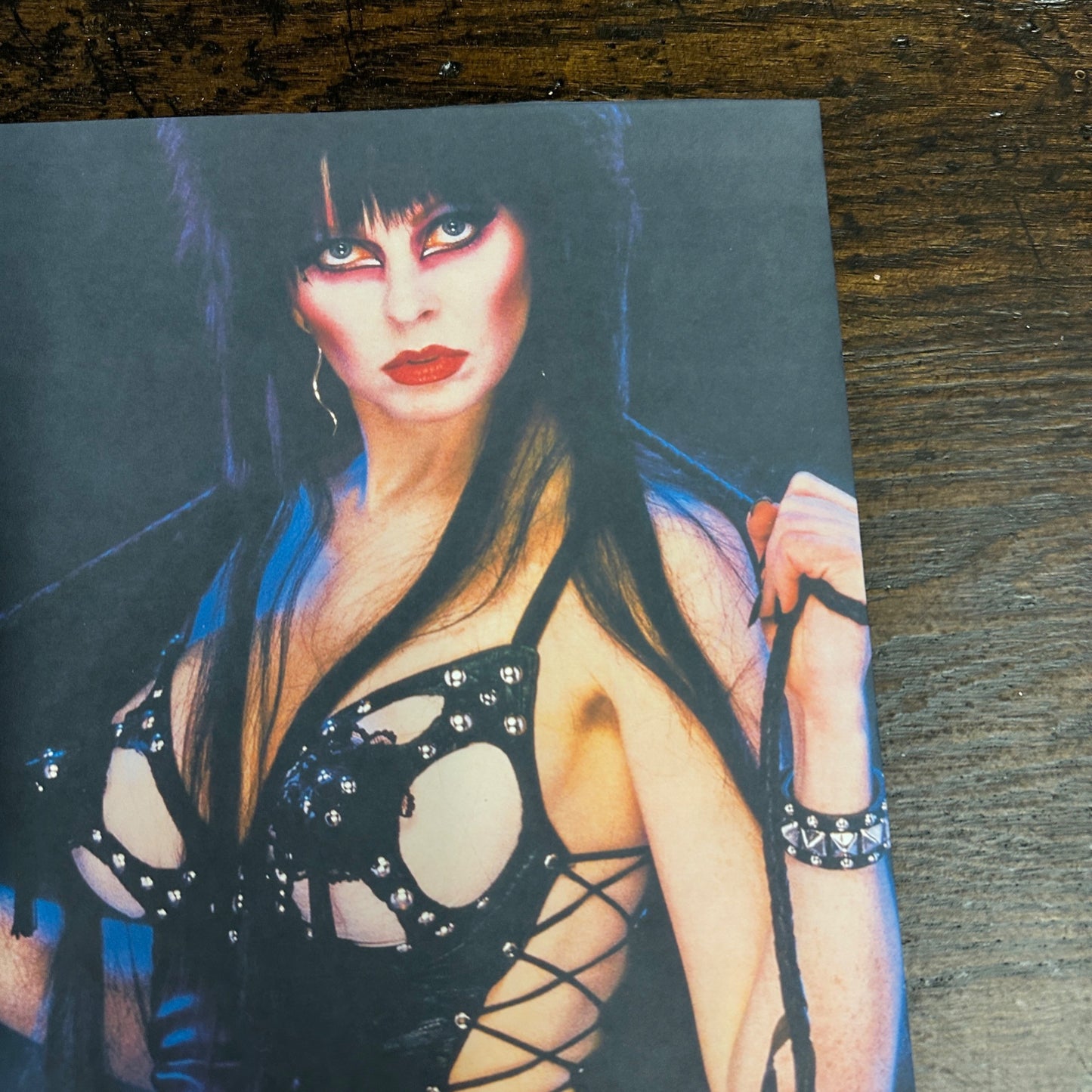 Original 1986 Elvira Mistress of the Dark Cruely Yours Poster- 13"x19"