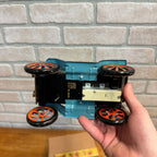 Antique Auto Old Timer's Car No. 3 Lever Action Tin Litho Model T Toy  Japan