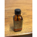 Vintage Iodine Tincture Poison Label Amber Glass Medicine Bottle FULL