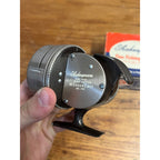 Vintage Shakespeare WonderCast Fishing Reel No. 1797 Push Button Level Wind USA Box