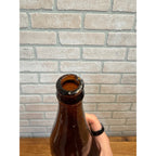 Vintage 1900s Amber Storck Beer Slinger Embossed Amber Bottle Wisconsin Wis Chipped