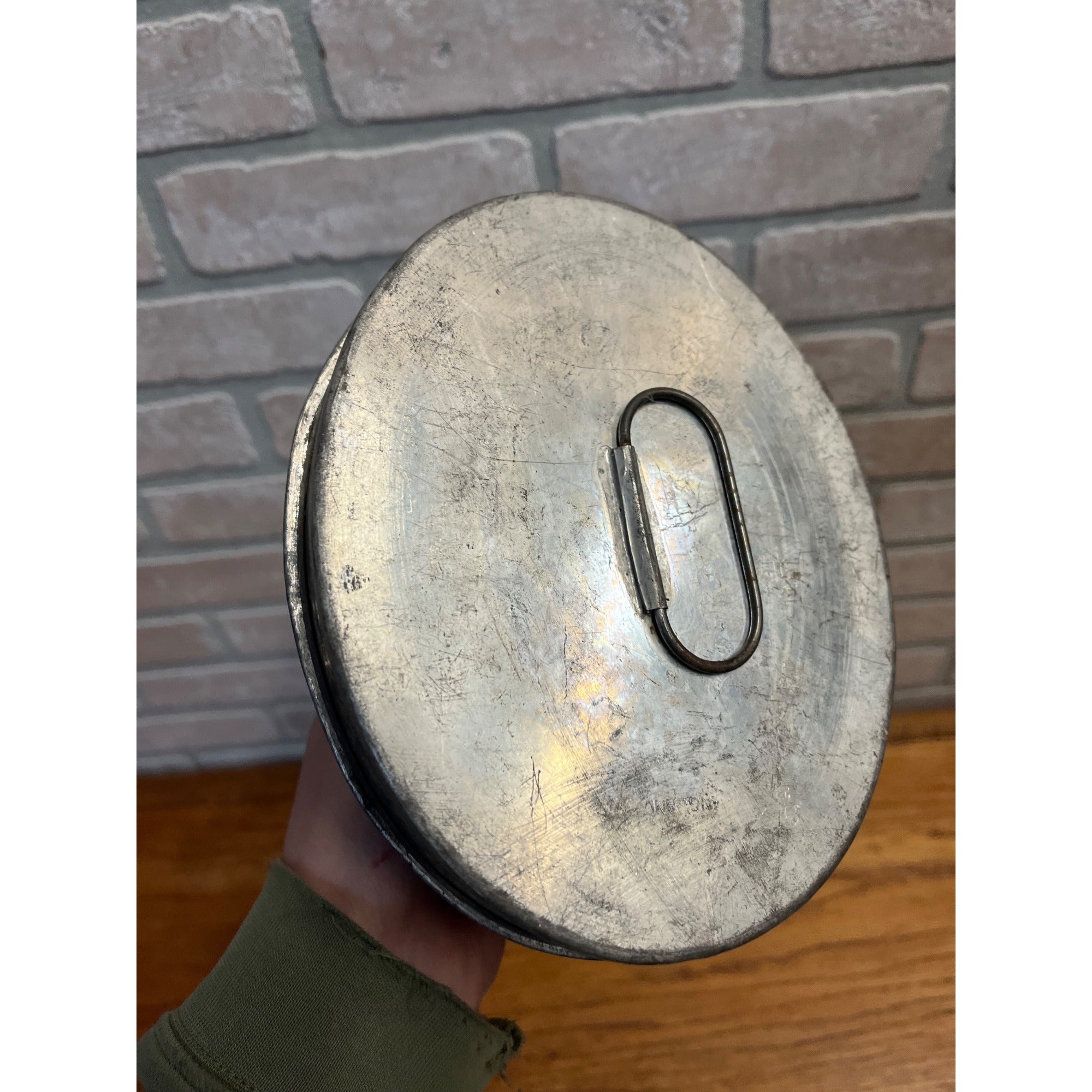 Vintage Tin Plum Pudding Jello Mold, Acorn Melon Shape, Cake Pan Farmhouse