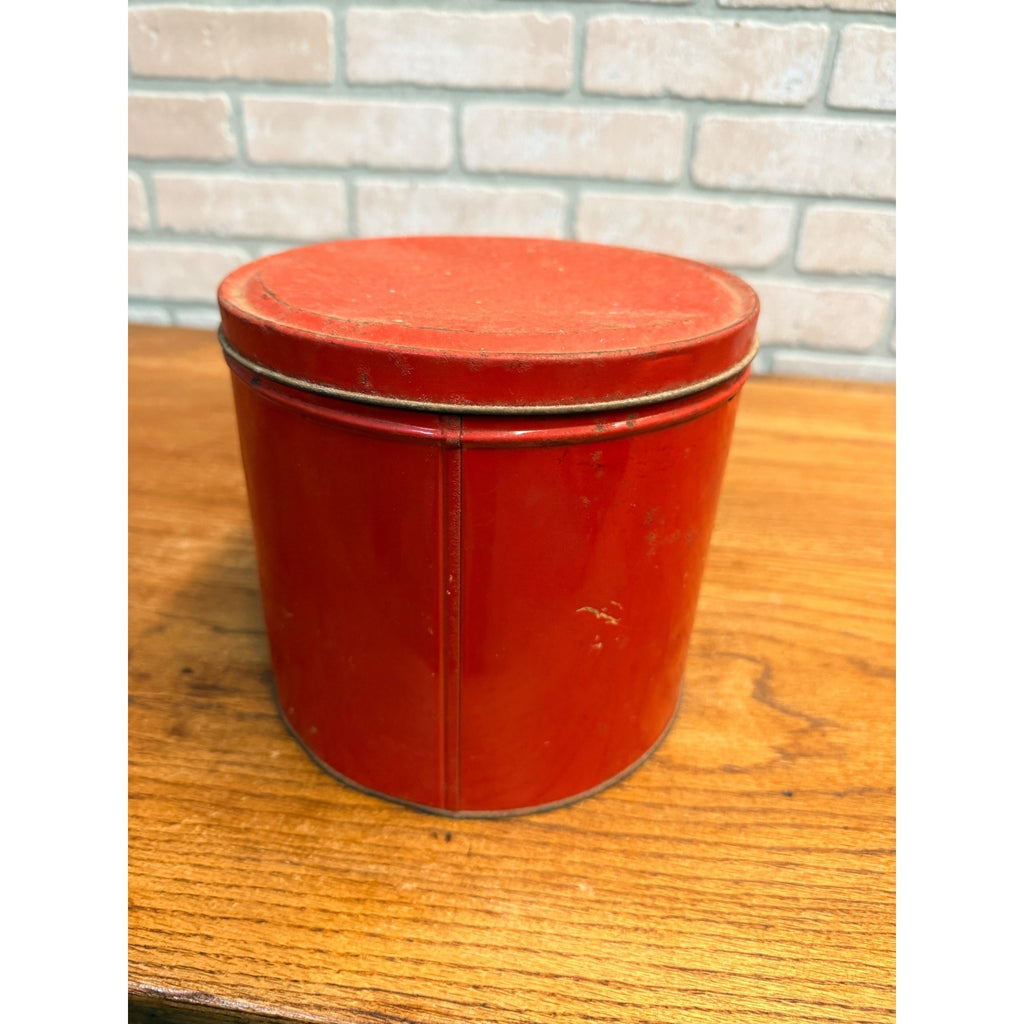 Vintage 1940s O.R. Pieper Milwaukee Wis Biscuit Candy Tin Paper Label