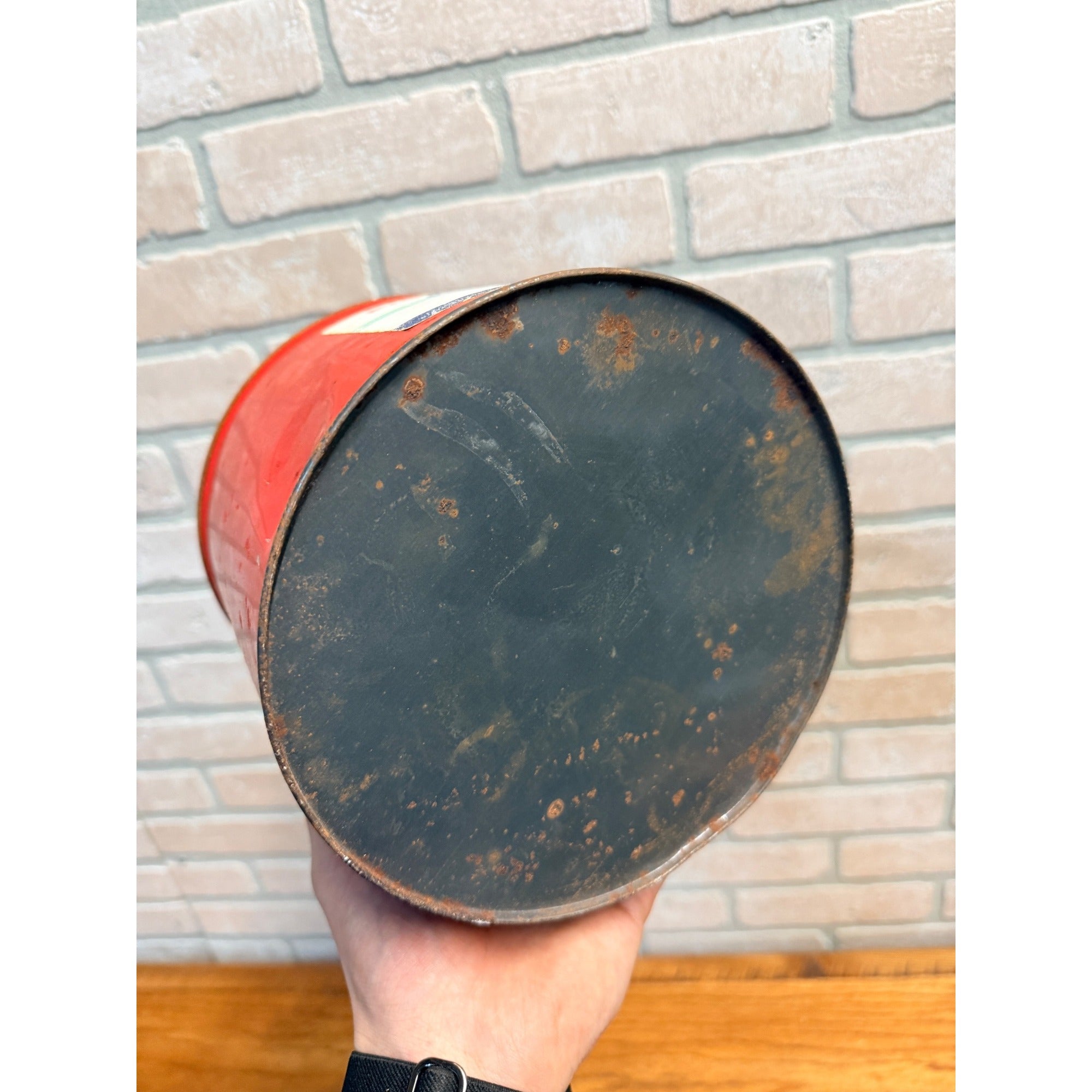 Vintage 1940s O.R. Pieper Milwaukee Wis Biscuit Candy Tin Paper Label