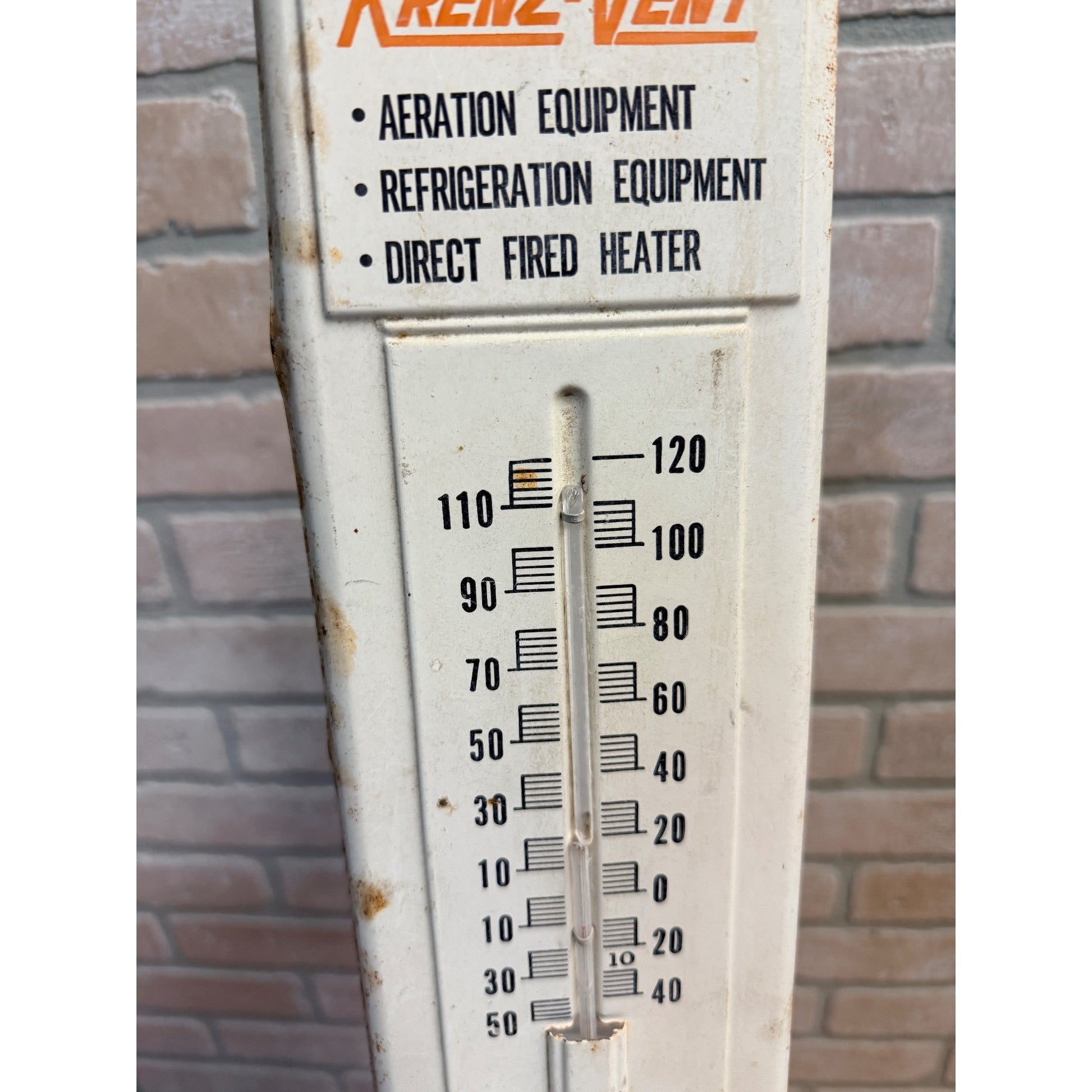 Vintage Butler Wis Krenz & Co Advertising Thermometer As-IS Wisconsin