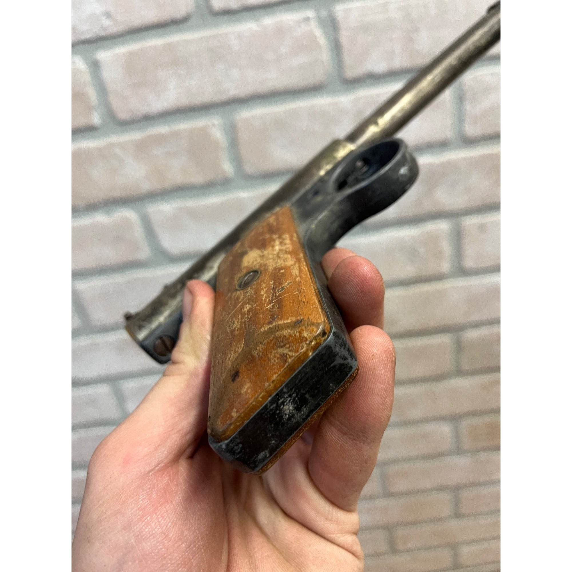 Vintage c1930s Benjamin Franklin Model .177 Pellet Air Pistol As-Is Parts/Repair