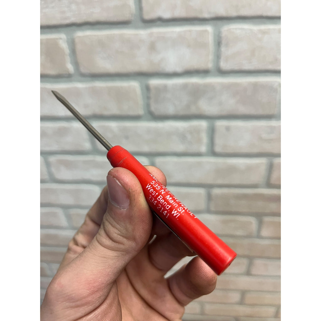 Vintage Tennies Buick AMC Jeep Dealer Promo Advertising Screwdriver West Bend WI