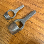 2 Vintage Early Wad Cutter Hole Punches Leather Hole Punch 3/4" and 1/2" Tools