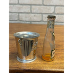 Vintage 1950s Miller High Life Mini Beer Bucket And Miniature Beer Bottle