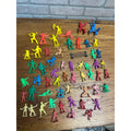 Vintage Huge Lot Plastic Cowboy & Indian Figures