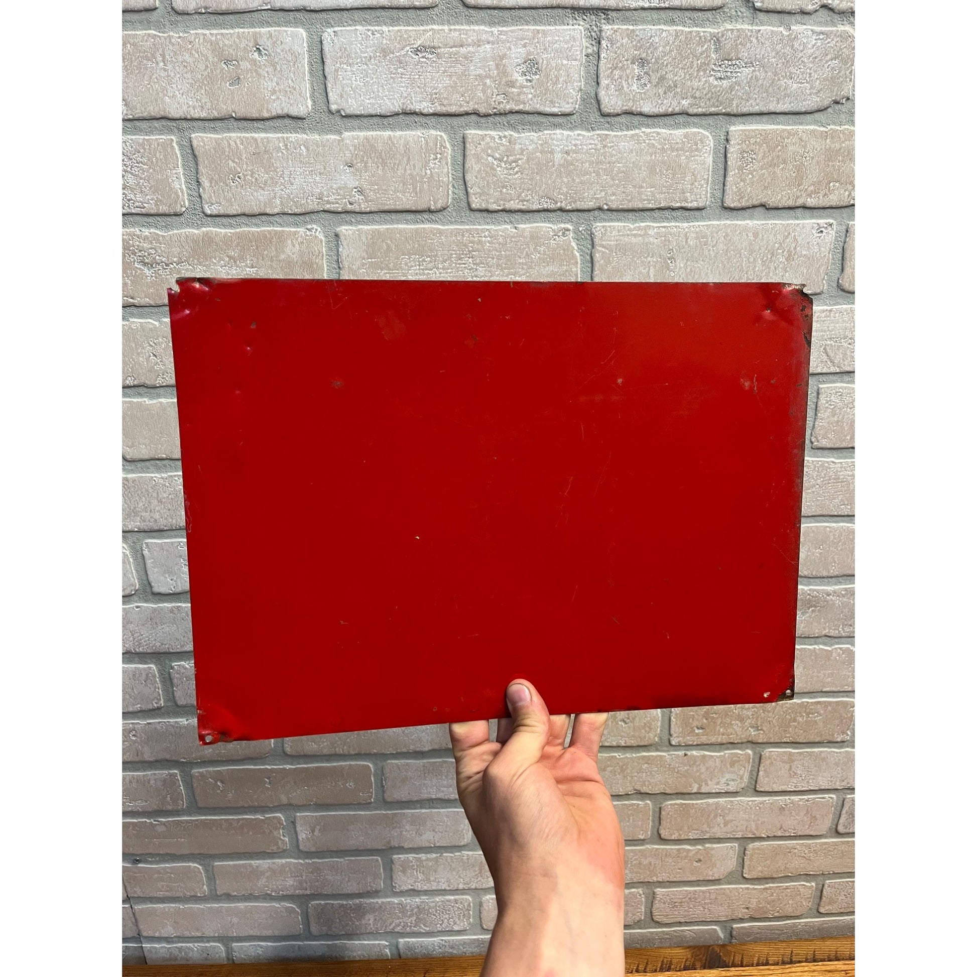 Vintage 1950s Rainbow Coal Faultless Fuel Advertising Tin Metal Sign