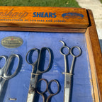 Vintage Eversharp Scissors Advertising Display Case Acme Shears
