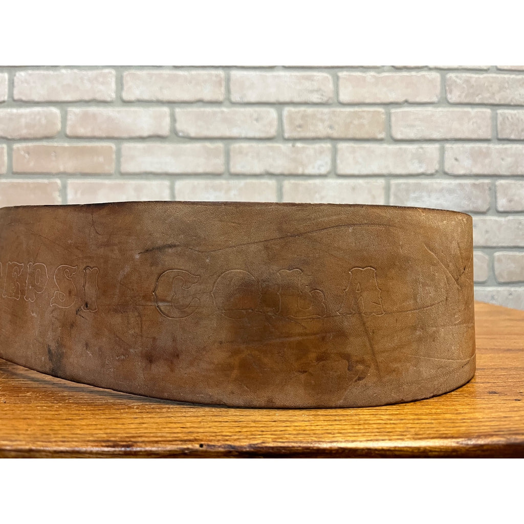 RARE Vintage "Pepsi Cola" Delivery Truck Driver Leather Kidney Belt Back Brace