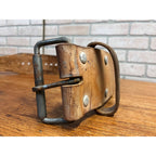 RARE Vintage "Pepsi Cola" Delivery Truck Driver Leather Kidney Belt Back Brace