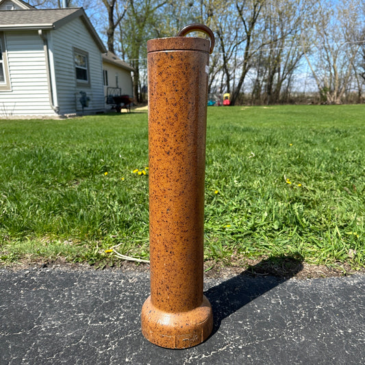 Early 19th Century Clay Drain Tile Pipe Pottery Stoneware Umbrella holder?
