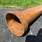 Early 19th Century Clay Drain Tile Pipe Pottery Stoneware Umbrella holder?