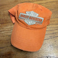 Harley-Davidson Cancun Mexico Dealership Dealer Orange Hat Ball Cap One Size Preowned