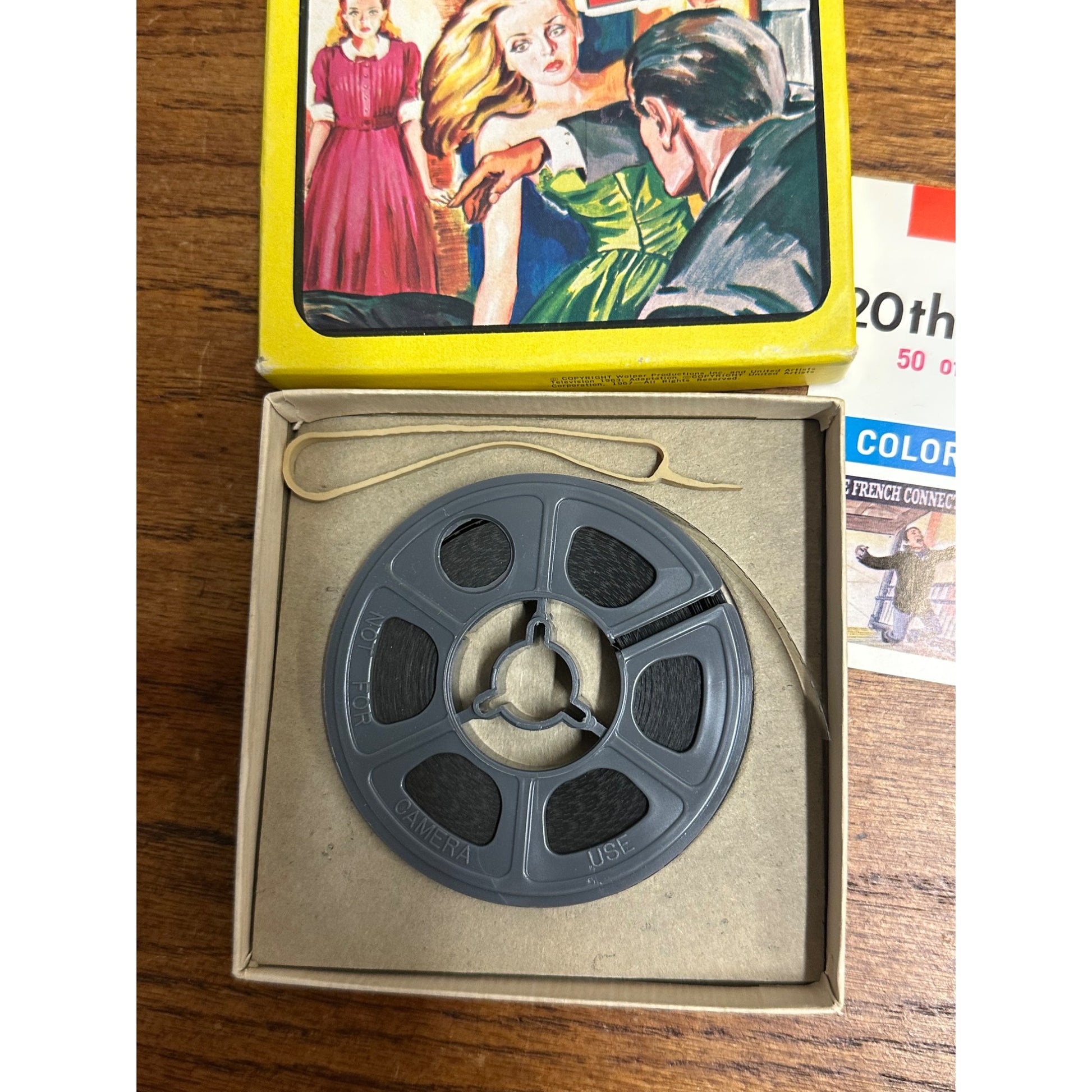 Vintage 8mm Super 8 5" Reel The Unsinkable Bette Davis United Artists