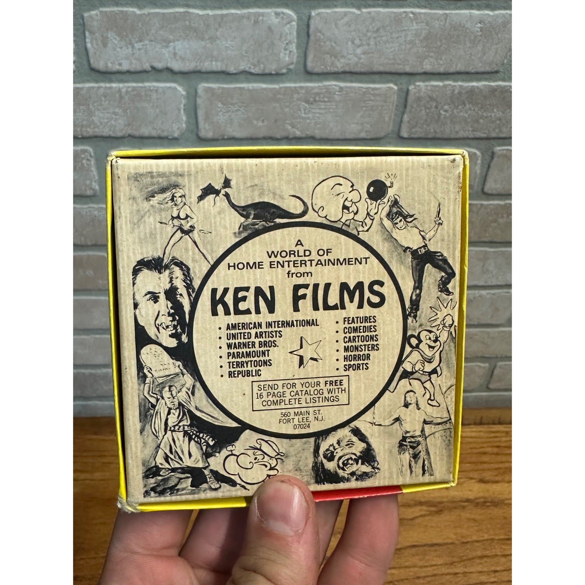 Vintage 8mm Super 8 5" Reel The Unsinkable Bette Davis United Artists