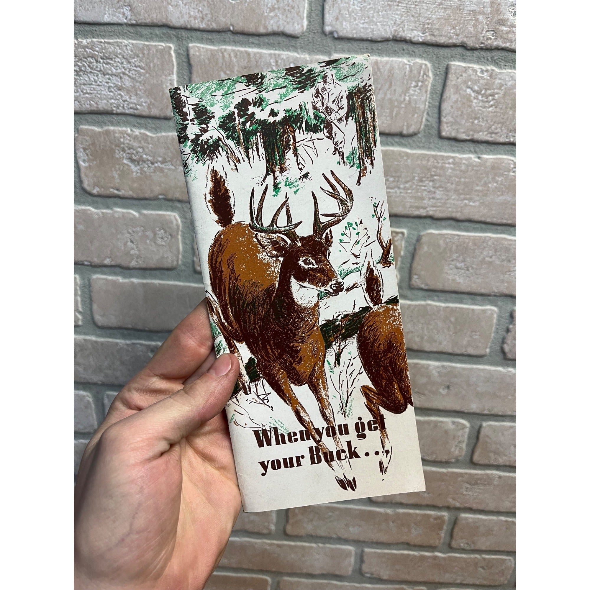 Vintage Mid-Western Sport Togs Bucksin Berlin Wisconsin Glove Co. Brochure