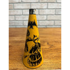 Antique Vintage Halloween Paper Litho Cardboard Party Horn Noisemaker Bugle
