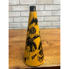 Antique Vintage Halloween Paper Litho Cardboard Party Horn Noisemaker Bugle