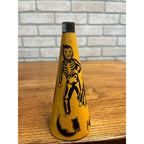 Antique Vintage Halloween Paper Litho Cardboard Party Horn Noisemaker Bugle