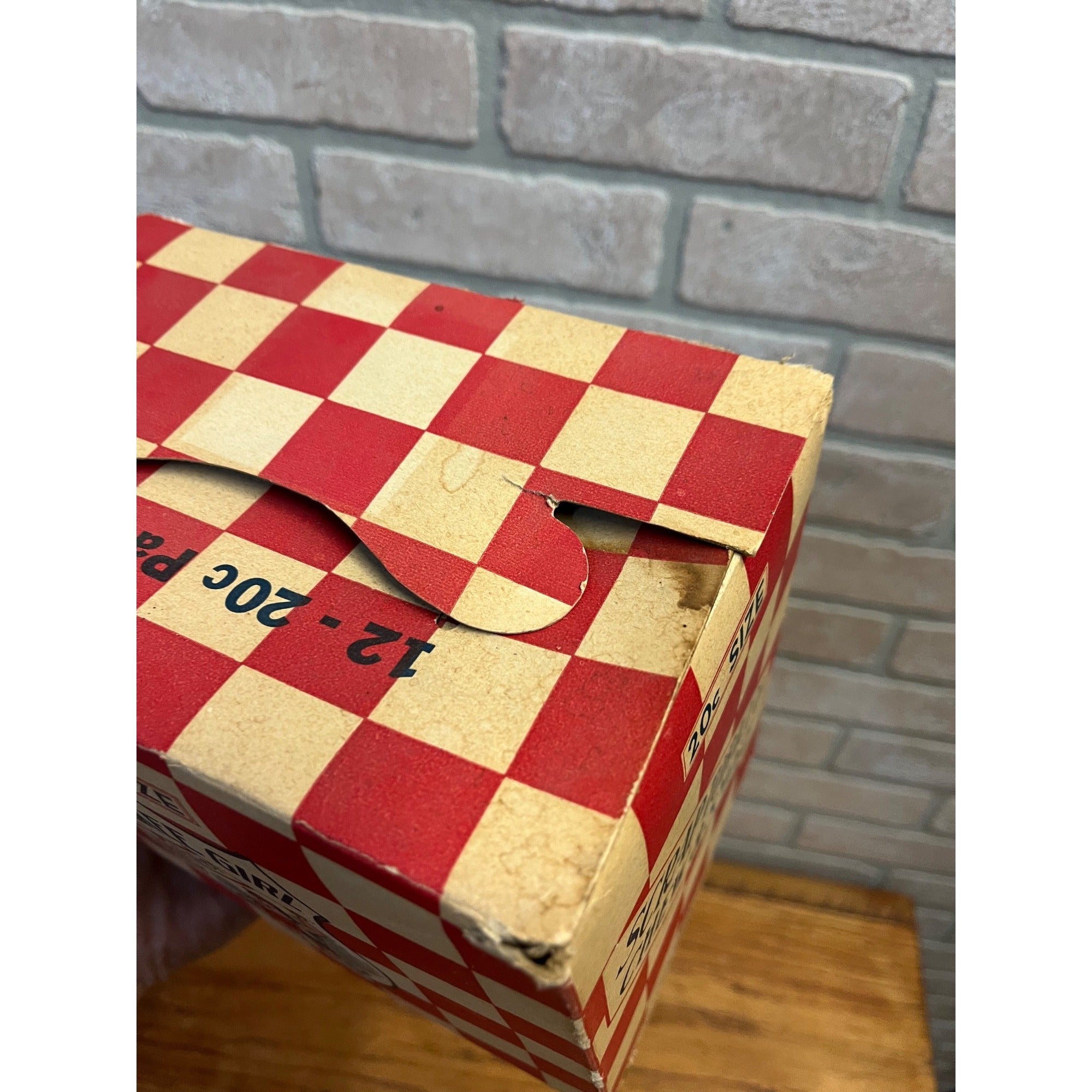 Vintage Yankee Girl Scrap Tobacco Box 20ct EMPTY Advertising Patriotic Decor