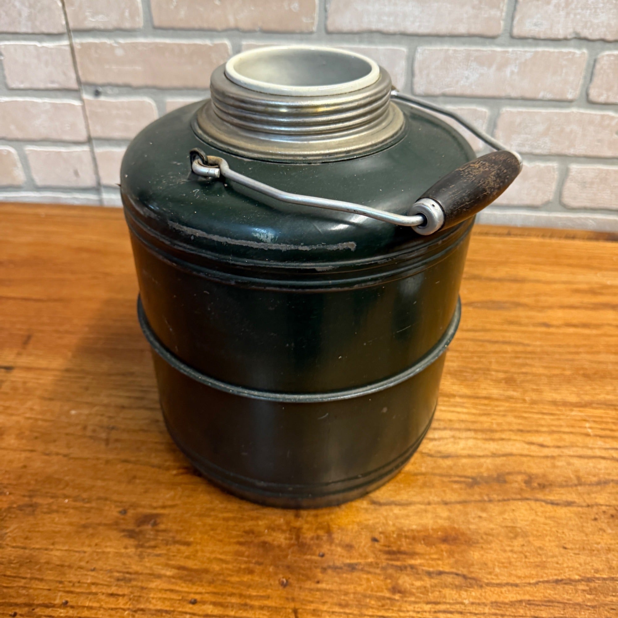 Aladdin Thermalware Jar Chicago USA | JUG THERMOS | Vintage Antique Army Green