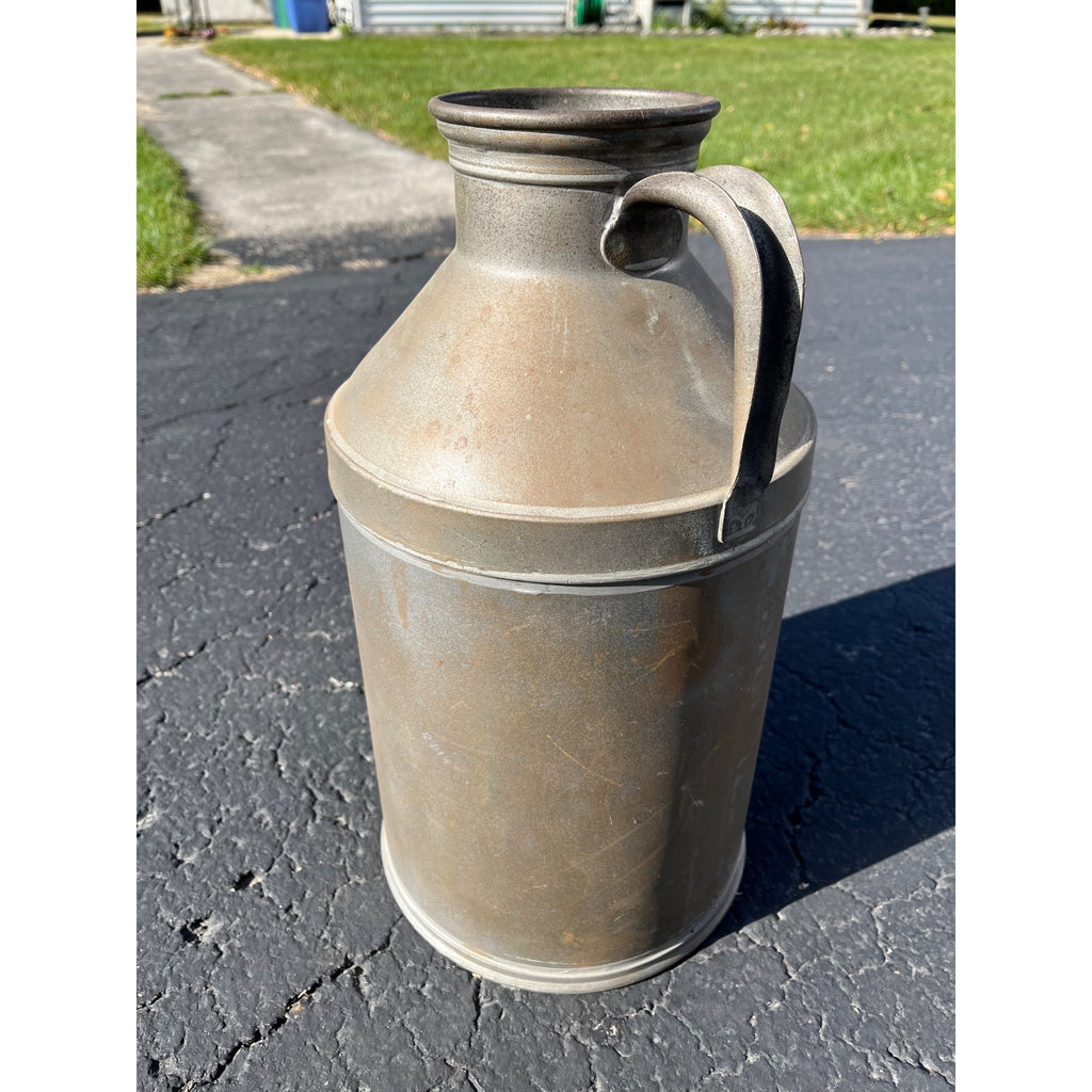 Rare Vintage Ogden Dairy Chicago Farm Milk Embossed Cream Can 3 Gallon