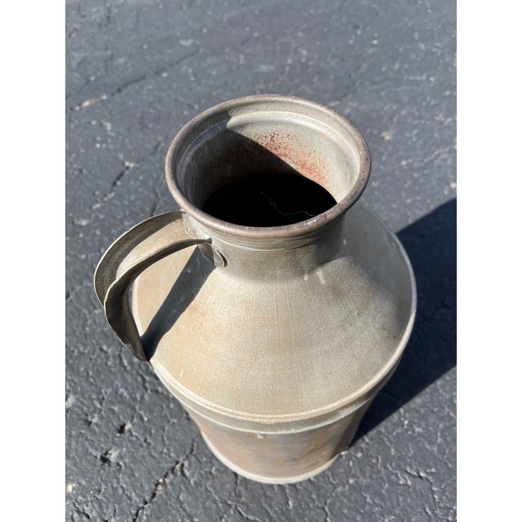 Rare Vintage Ogden Dairy Chicago Farm Milk Embossed Cream Can 3 Gallon