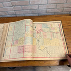 Antique 1874 Fond du Lac County Wisconsin Plat Map Complete Nice Condition