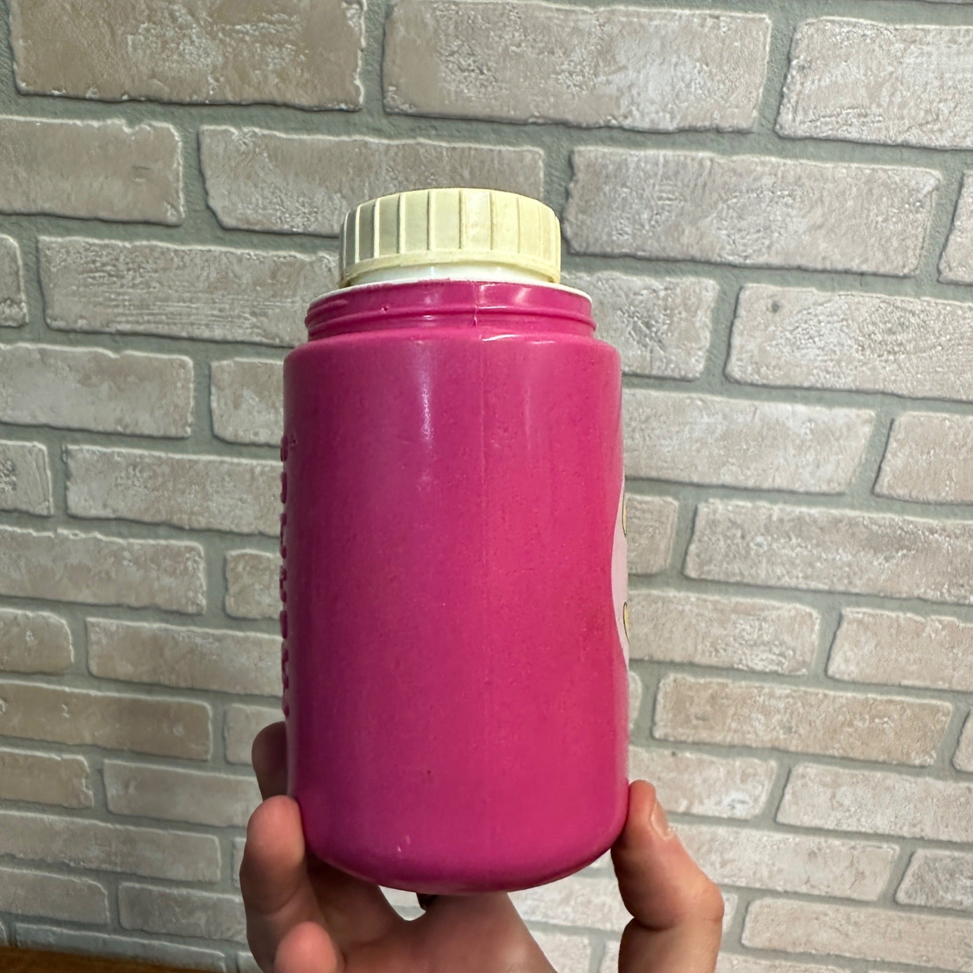 Vintage Thermos Only Tiny Dinos Pink Bottle Guy Gilchrist - NO CAP