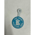 Vintage 1960s Yogi Bear's Jellystone Park Tin Lapel Button Hanna Barbera Blue