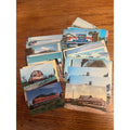 Huge Lot 1950s-1970s Railroad Train Postcards Locomotives Street Car Linen ++