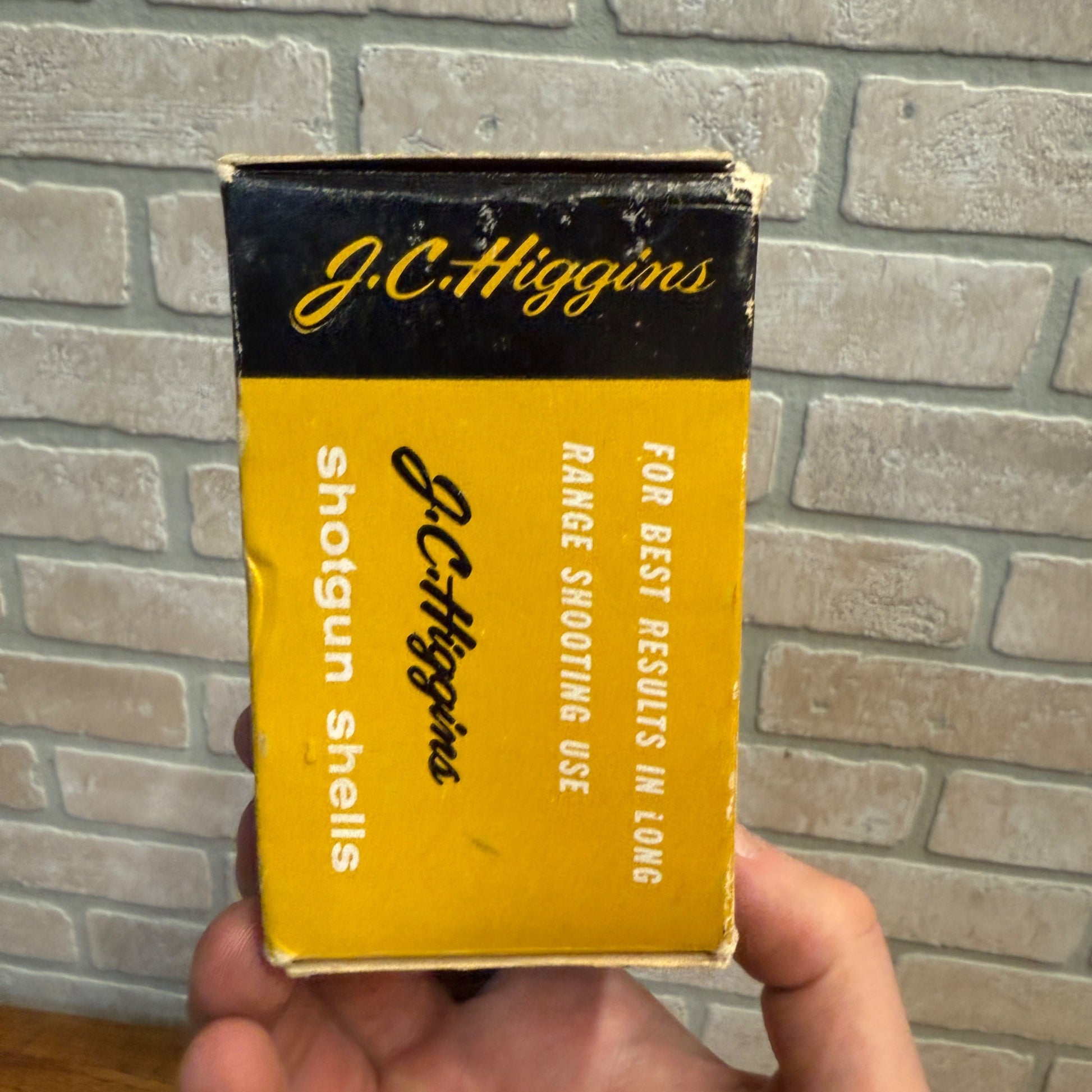JC Higgins Empty Ammo Box Sears Roebuck 16 GA Sportload 25 Shotgun Shells