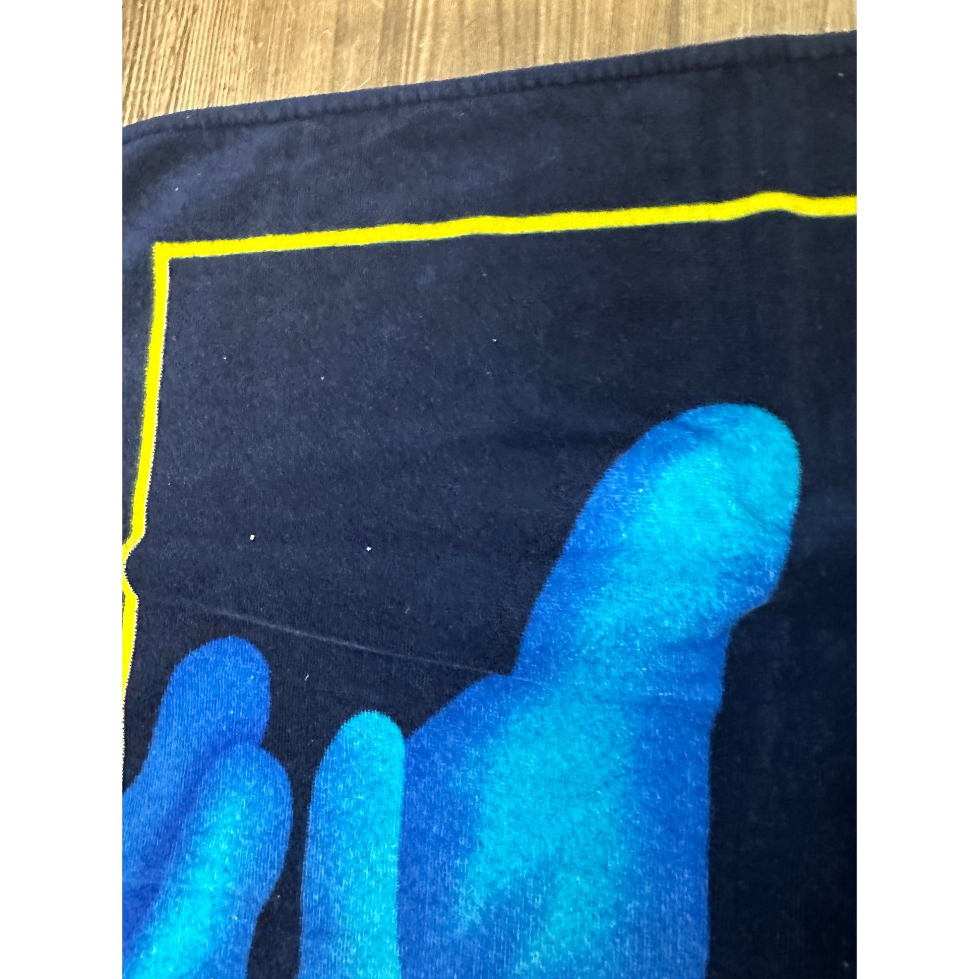 Vintage Waikiki Aquarium Hawaii Beach Bathroom Towel Fish