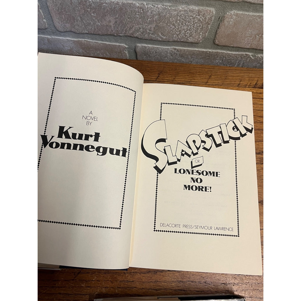 Kurt Vonnegut Book Lot: Breakfast of Champions, Jailbird, Galapagos, Slapstick