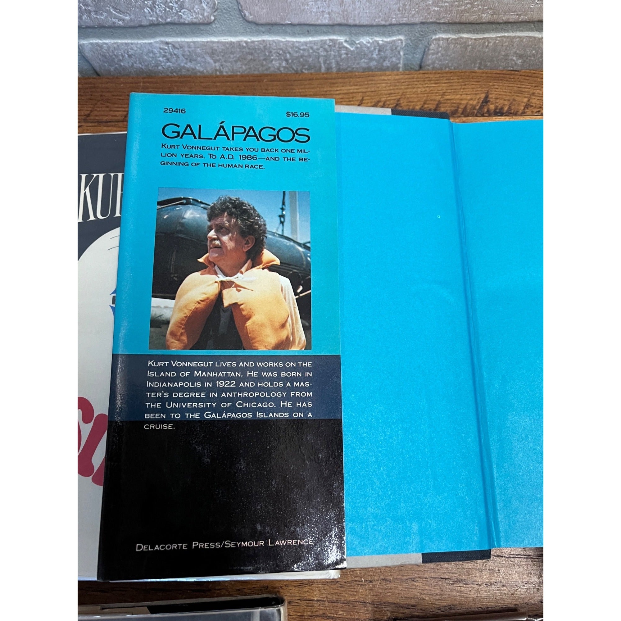 Kurt Vonnegut Book Lot: Breakfast of Champions, Jailbird, Galapagos, Slapstick